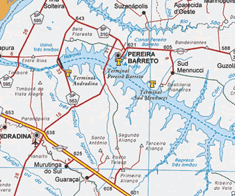 Reg03 - Mapa da Região