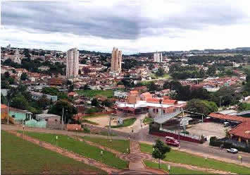 Vista histórica da cidade de Avaré