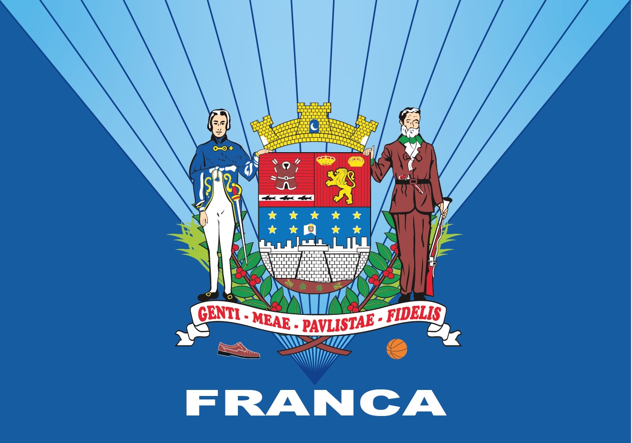 Bandeira do município de Franca
