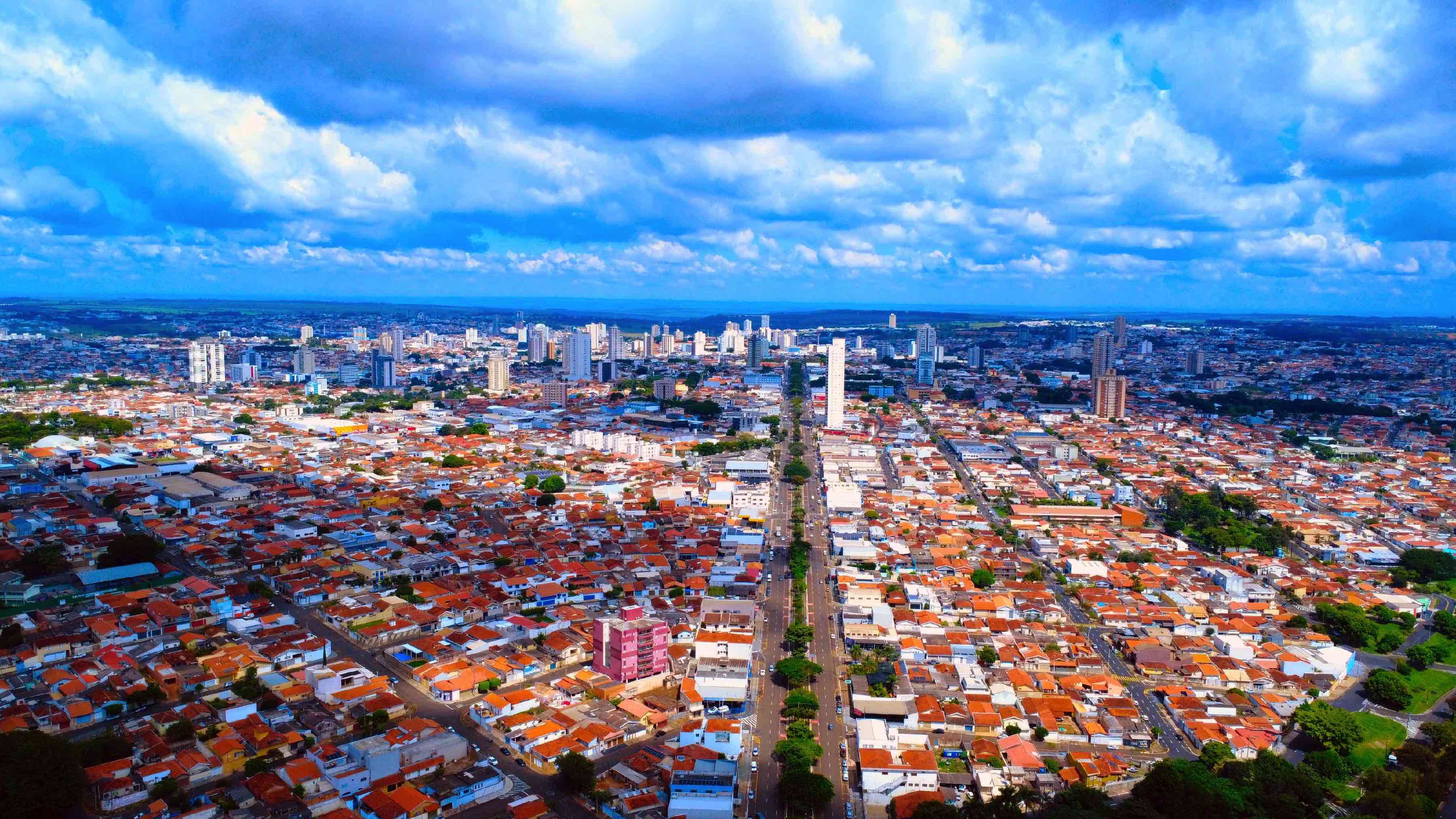 Vista da cidade de Franca