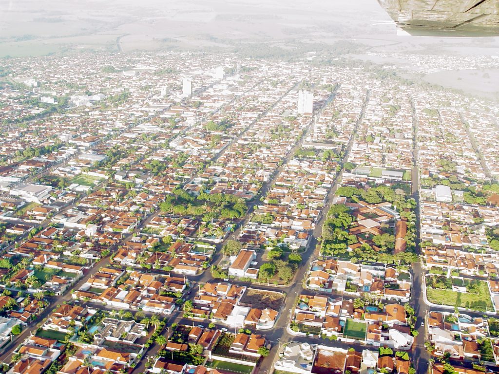 Vista da cidade de Ituverava